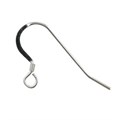 Heavy Fish Hook with Spring 0.74mm wire Sterling Silver (STS) Alternative Image