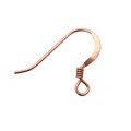 Fish Hook Earwire with Spring Copper Anti Tarnish Alternative Image