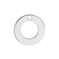 Hoop shape Casting 13mm with Hole Sterling Silver (STS) Charm Pendant Alternative Image