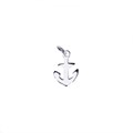 Anchor Charm Pendant 12x9mm Sterling Silver (STS) Alternative Image