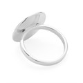 Heavy Solid Ring with 18mm Flat Pad Size N (7) Sterling Silver Alternative Image
