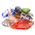 Bargain Pack Murano Style Glass Pendant 10 Pieces NETT Alternative Image