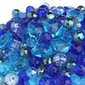 BLUE Bargain Bag of Assorted Glass Beads  (500gram) NETT Alternative Image