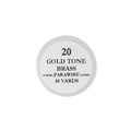 Parawire 20 Gauge (0.81mm) Gold Tone Brass Wire 10 Yard (9.1m) Spool Alternative Image