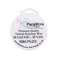 Parawire 20 Gauge (0.81mm) Bronze Wire 10 Yard (9.1m) Spool Alternative Image