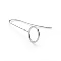 Circle Ear Wire Drop Sterling Silver Alternative Image