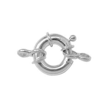 12mm Jumbo  Bolt Ring Clasp ECO Sterling Silver (STS)
