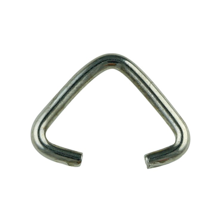 8mm Triangular Jump Ring Nickel Plated