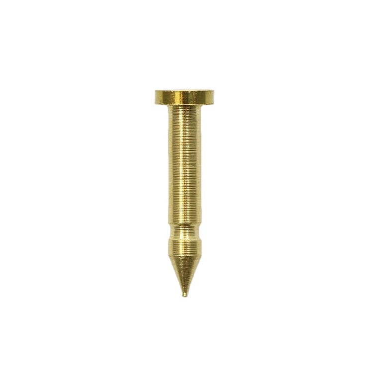 Tie Pin Clean (raw finish) 7mm Brass