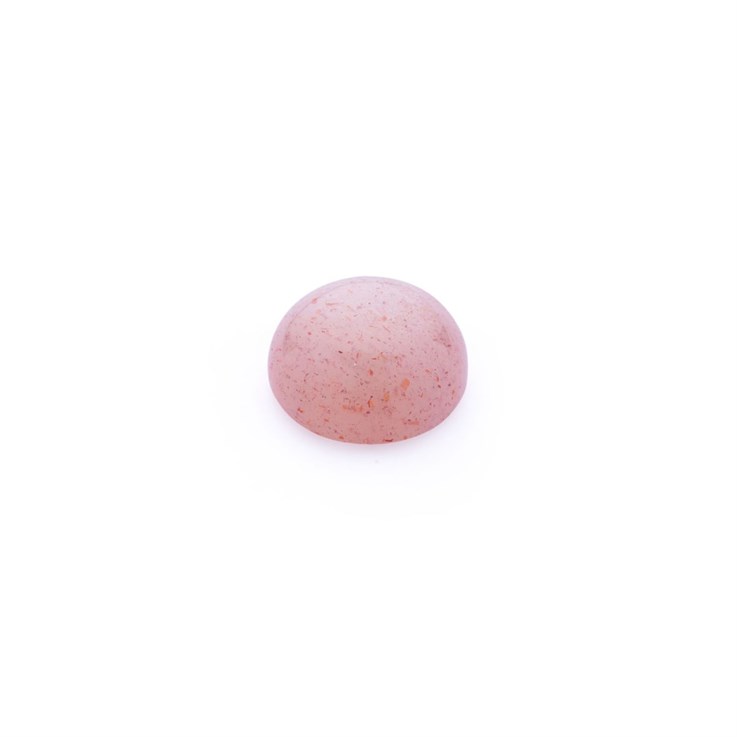12mm Special Pink Moonstone A Quality Gemstone Cabochon