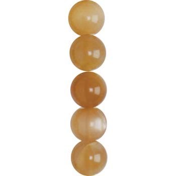 5mm Round gemstone bead Moonstone Orange (4.2-5mm) 40cm strand