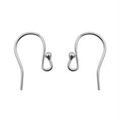 Shepherds Crook with Ball Sterling Silver (STS)