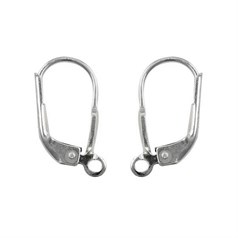 Lever Back Earwire Sterling Silver (STS)