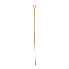 Eye Pin 2" (50mm) Gold Plated