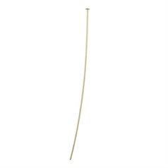 2" Flat Head Pin wire dia 0.50mm Gold Filled
