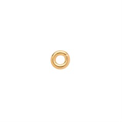 3mm Jump Ring 0.6mm (unsoldered) Gold Plated Sterling Silver (STS) Vermeil