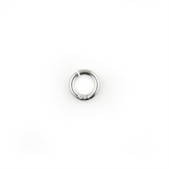 4mm Jump Ring 0.8mm (unsoldered) Sterling Silver (STS)