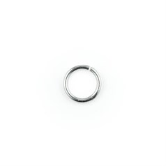 6mm Jump Ring 0.8mm (unsoldered) Sterling Silver (STS)