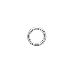 6mm Jump Ring 1mm (unsoldered) Sterling Silver (STS)