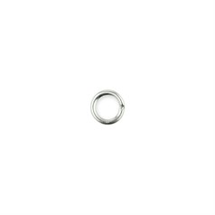 4.5mm Unsoldered Jump Ring 0.8mm Silver Plated