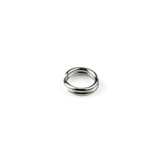 5.8mm Split Ring 0.71mm Strong Silver Plated