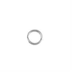 4.8mm Split Ring  (.5mm Wire) Sterling Silver (STS)