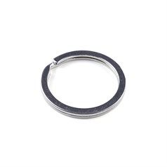 30mm Split Ring Silver Plated