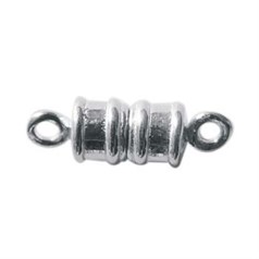 Magnetic Barrel Shape Clasp Sterling Silver (STS)