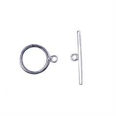 STS Essentials - 12mm Toggle Bar Clasp Sterling Silver NETT