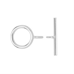 9mm Toggle Bar Clasp Sterling Silver (STS)