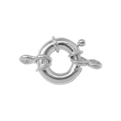 12mm Jumbo  Bolt Ring Clasp ECO Sterling Silver (STS)