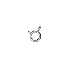 5.9mm Bolt Ring Clasp (Standard) Open Silver Filled (SF)