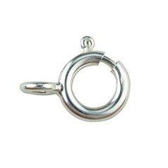6mm Bolt Ring Clasp Closed ECO Sterling Silver (STS)