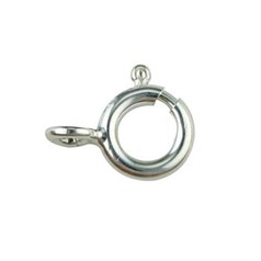 7mm  Bolt Ring Clasp (Standard) Open ECO Sterling Silver (STS)