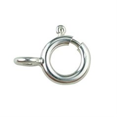 7mm Bolt Ring Clasp Closed ECO Sterling Silver (STS)