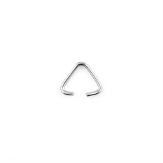 5mm Triangular Jump Ring (unsoldered) Sterling Silver (STS)