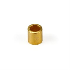 2x2mm Crimp Tubes Gold Plated