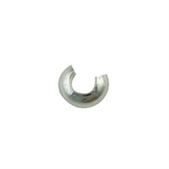3mm Crimp Cover Sterling Silver (STS)