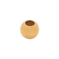 4mm Plain Round Shaped Bead with 1.8mm Hole Gold Filled