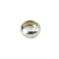 8mm Ring Bead 5.2mm Hole ECO Sterlig Silver