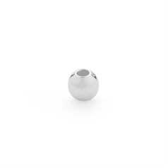 STS Essentials -  2.5mm  Round Shiny Bead 0.90mm Hole Sterling Silver NETT