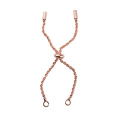 Slider Bracelet - Rope Chain with donut slider bead RGP