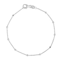 Superior Satellite Bracelet Chain 7" ECO Sterling Silver (Anti Tarnish)