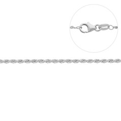 Superior Rope Reduction (Adjustable) Chain 18" ECO Sterling Silver