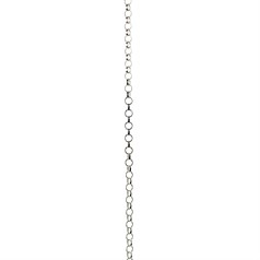Superior Belcher Chain (Flat Wire) By the Metre Eco Sterling Silver (STS)
