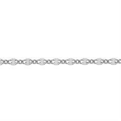 Superior Diamond Cut Sunburst Chain Loose By the Metre ECO Sterling Silver (Anti Tarnish)