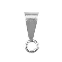 Pendant Bail 9mm Silver Plated