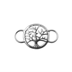 Tree of Life Connector Charm Sterling Silver (STS)