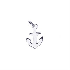 Anchor Charm Pendant 12x9mm Sterling Silver (STS)
