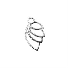 Angel Wing Charm Pendant  Sterling Silver (STS)